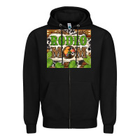 Black Western Rodeo Mom Tumbler Zipper Hoodie - BundleAndBundleShop