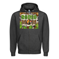 Charcoal Heather Western Rodeo Mom Tumbler Zipper Hoodie - BundleAndBundleShop