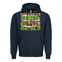 Navy Western Rodeo Mom Tumbler Zipper Hoodie - BundleAndBundleShop