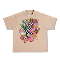 Burro pink christmas lightning bolt Urban Heavy Tee - AdoDesignShop