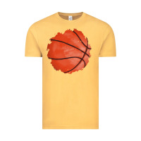 Vintage Mustard basketball patch Vintage Tee - AdoDesignShop