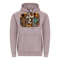 Vintage Zinc cross background Vintage Hoodie - JahusDesignShop
