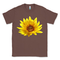 Chestnut Maximillian Perennial Sunflower Classic Tee - LillyAllenDesigns