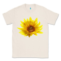 Natural Maximillian Perennial Sunflower Classic Tee - LillyAllenDesigns