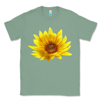 Sage Maximillian Perennial Sunflower Classic Tee - LillyAllenDesigns