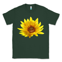 Sports Green Maximillian Perennial Sunflower Classic Tee - LillyAllenDesigns