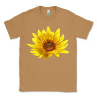 Toasted Coconut Maximillian Perennial Sunflower Classic Tee - LillyAllenDesigns