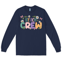Navy beach crew Long Sleeve Tee - MaliasSmallBusiness