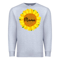 Heather Grey Sunflower Mama Premium Sweatshirt - Bettercallsaul