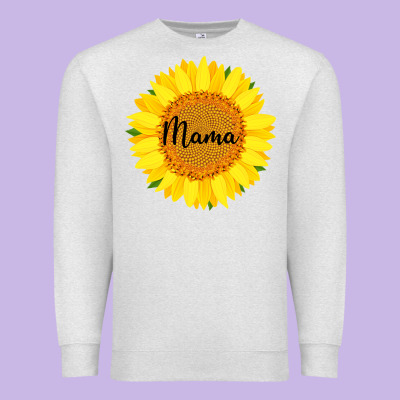 Sunflower Mama Premium Sweatshirt Designed By Bettercallsaul