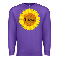 Purple Sunflower Mama Premium Sweatshirt - Bettercallsaul