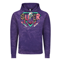 Cloud Purple super nurse Vintage Hoodie - RanaPortraitStore