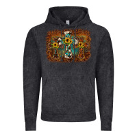 Vintage Black cross backgraund Vintage Hoodie - JahusDesignShop