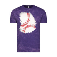 Cloud Purple baseball patch Vintage Tee - AdoDesignShop