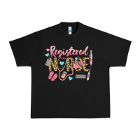 Black Registered Nurse Urban Heavy Tee - LillyAllenDesigns