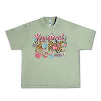 Oil Green Registered Nurse Urban Heavy Tee - LillyAllenDesigns