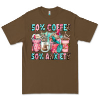 Cacao 50 coffee 50 anxiety coffee cups Premium Tee - Zillion Design Studio