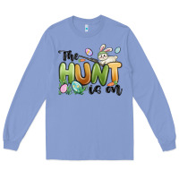Colony Blue the hunt is on Long Sleeve Tee - MaliasSmallBusiness
