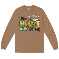 Toasted Coconut the hunt is on Long Sleeve Tee - MaliasSmallBusiness