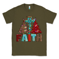 Army Green cross and christmas trees Classic Tee - AdoDesignShop