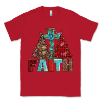Red cross and christmas trees Classic Tee - AdoDesignShop