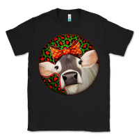 Black Christmas Cow, Classic Tee - Jasminsmagicworld