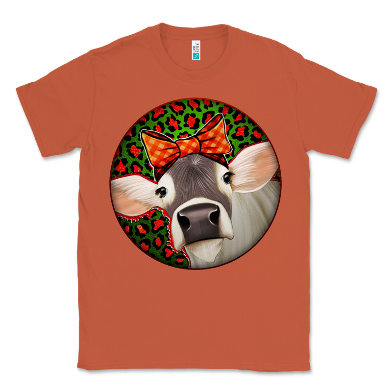Christmas Cow, Classic Tee by Jasminsmagicworld | Teevron