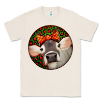 Natural Christmas Cow, Classic Tee - Jasminsmagicworld
