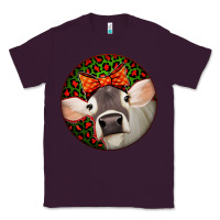 Plum Christmas Cow, Classic Tee - Jasminsmagicworld