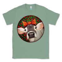 Sage Christmas Cow, Classic Tee - Jasminsmagicworld