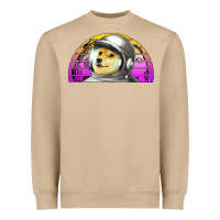 Mushroom dogecoin to the mars Heavyweight Sweatshirt - Jasminsmagicworld