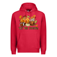 Cardinal Tis The Season Fall Premium Hoodie - texasbilliewilder