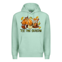 Seafoam Tis The Season Fall Premium Hoodie - texasbilliewilder