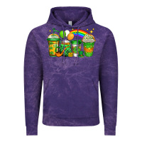 Cloud Purple st patricks coffee Vintage Hoodie - Jasminsmagicworld