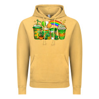 Vintage Mustard st patricks coffee Vintage Hoodie - Jasminsmagicworld
