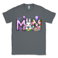 Charcoal Heather easter day mom Classic Tee - CowhideDigitalArt