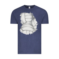 2 Volleyball Patch Vintage Tee | Teevron