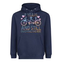 Navy 9 Years And Still Enjoying The Ride Heavyweight Hoodie - Bettercallsaul