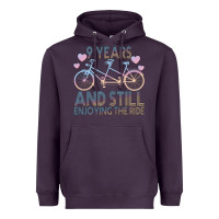 Plum 9 Years And Still Enjoying The Ride Heavyweight Hoodie - Bettercallsaul