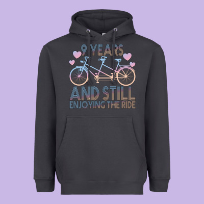 9 Years And Still Enjoying The Ride Heavyweight Hoodie Designed By Bettercallsaul