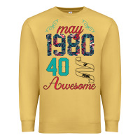 Antique Gold Made In May 1980 40 Years Of Being Awesome Premium Sweatshirt - Bettercallsaul
