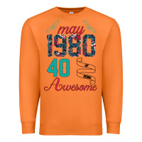 Carrot Made In May 1980 40 Years Of Being Awesome Premium Sweatshirt - Bettercallsaul