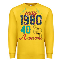 Lemon Made In May 1980 40 Years Of Being Awesome Premium Sweatshirt - Bettercallsaul