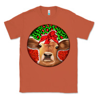 Copper Christmas Cow Classic Tee - Jasminsmagicworld