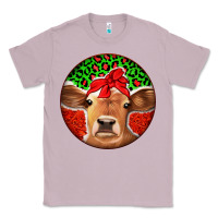 Lilac Christmas Cow Classic Tee - Jasminsmagicworld