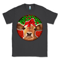 Smoke Christmas Cow Classic Tee - Jasminsmagicworld