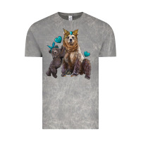 Cloud Rock mama bear and baby bear Vintage Tee - Artiststas