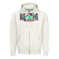 Western Mom With Easter Zipper Hoodie | Teevron