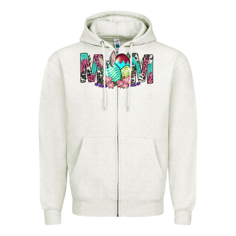 Western Mom With Easter Zipper Hoodie by BundleAndBundleShop | Teevron