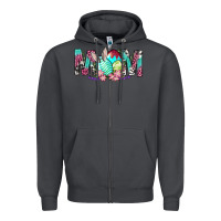 Smoke Western Mom With Easter Zipper Hoodie - BundleAndBundleShop